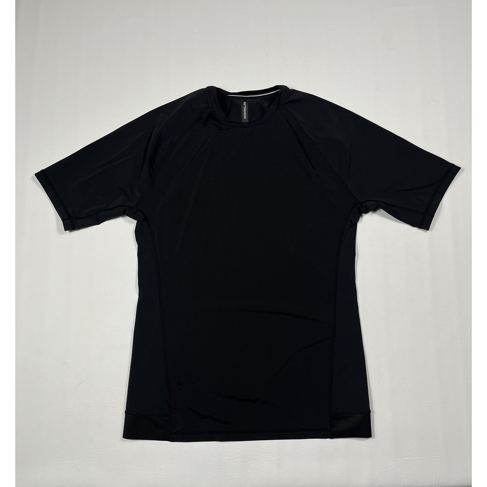 Ten Thousand Fight Rash Guard Mens L Black Performance Athletic Training Shirt